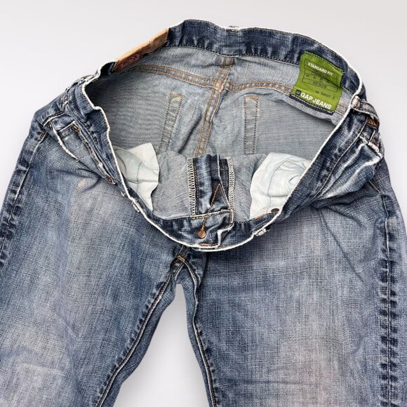 Gap 1969 Standard Fit Jeans Blue Denim Size 33/28 - Picture 5 of 9